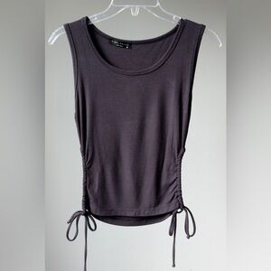 Women's Black Sleeveless Top, size S